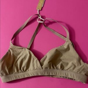 SKIMS Tan Triangle Bralette
